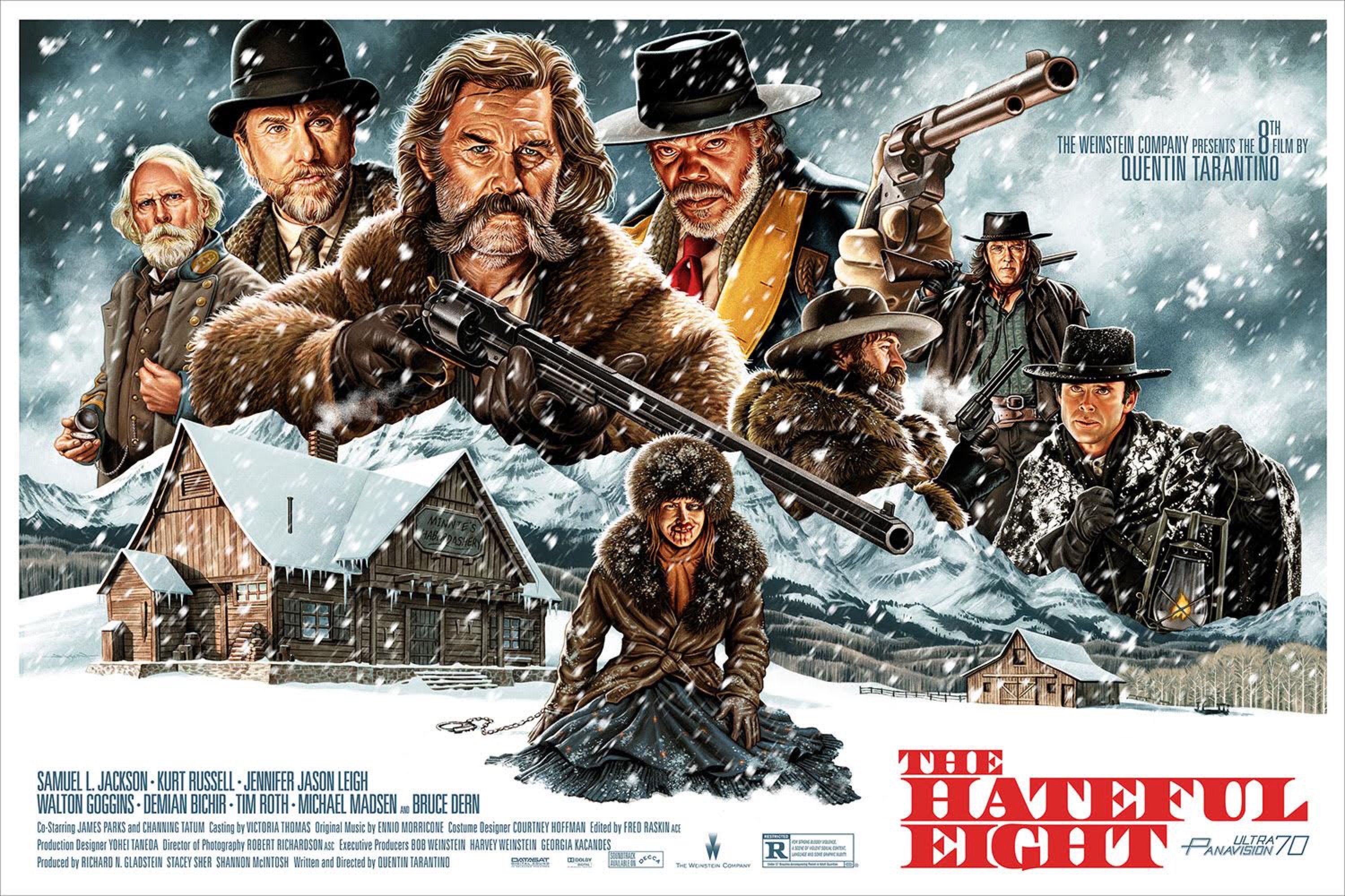 Nice Images Collection: The Hateful Eight Desktop Wallpapers