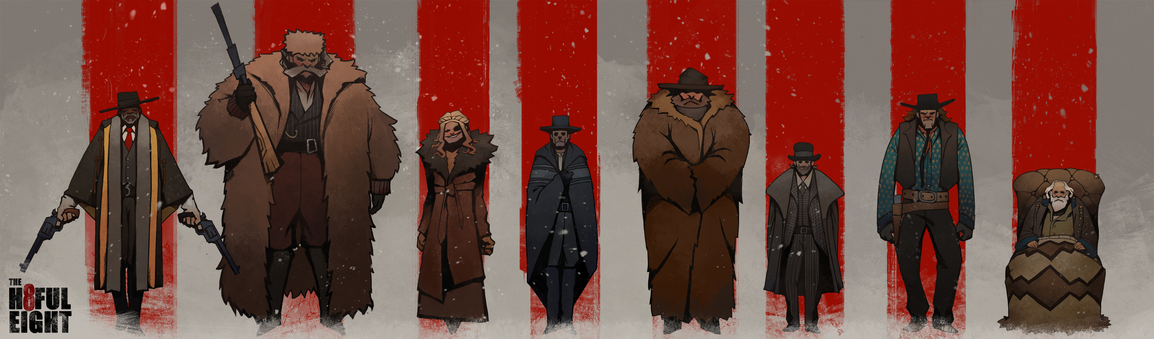 The Hateful Eight Pics, Movie Collection