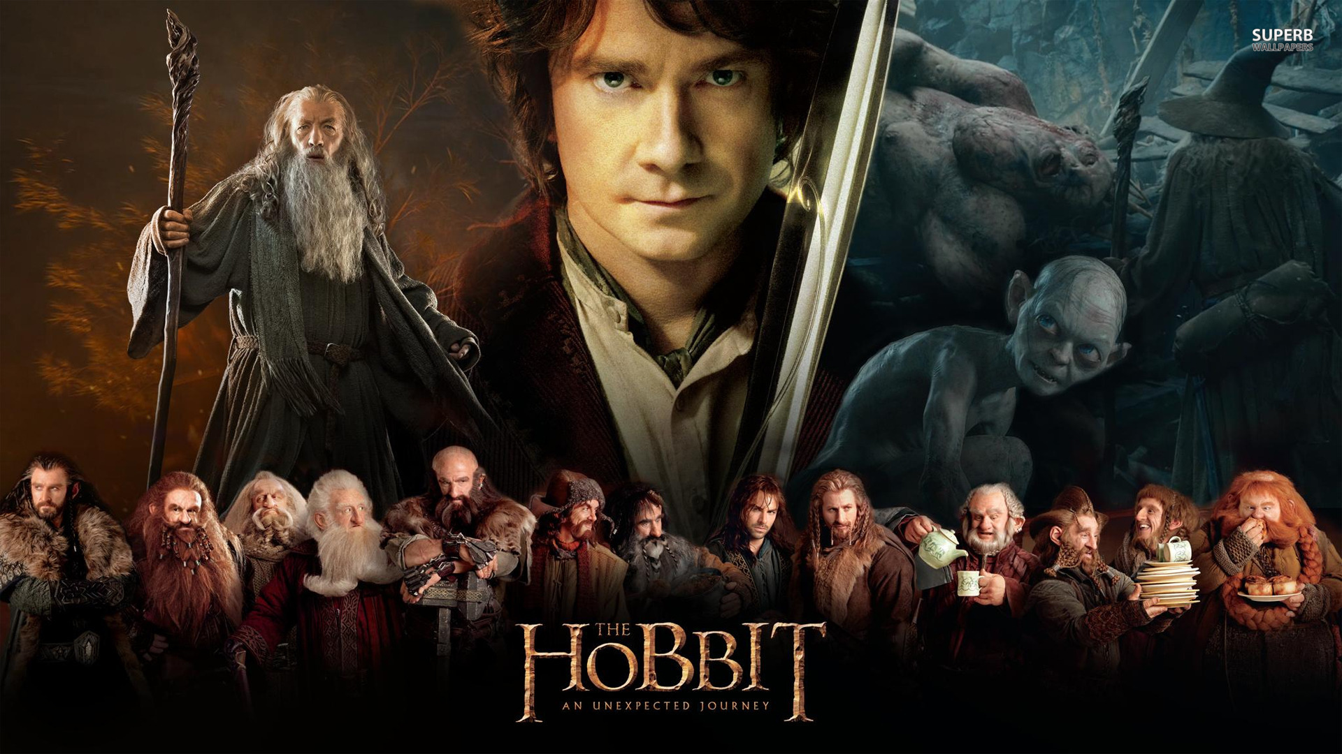 HD Quality Wallpaper | Collection: Movie, 1920x1080 The Hobbit: An Unexpected Journey