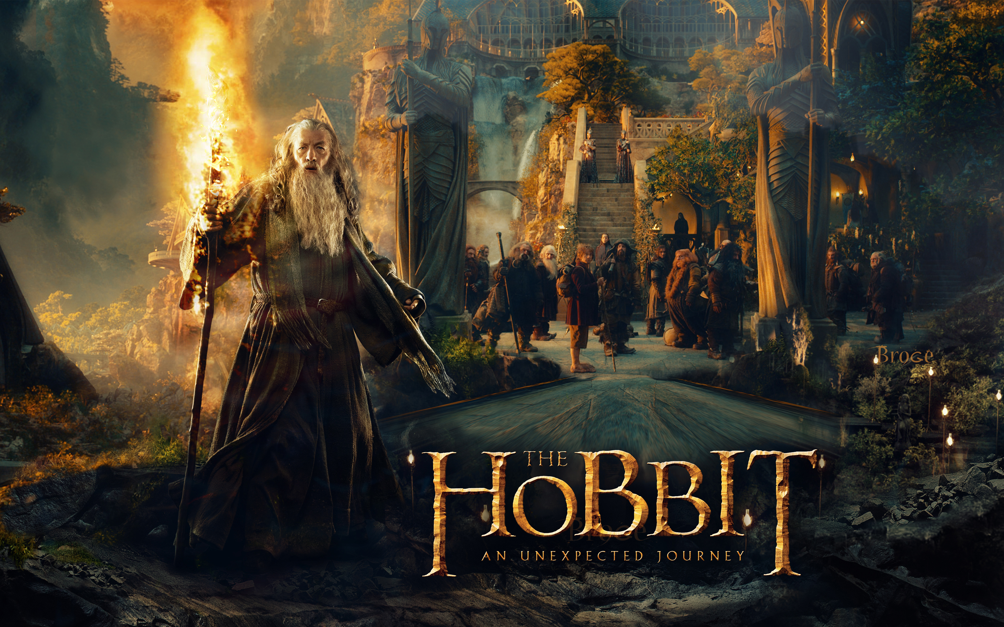 The Hobbit: An Unexpected Journey Backgrounds, Compatible - PC, Mobile, Gadgets| 3200x2000 px