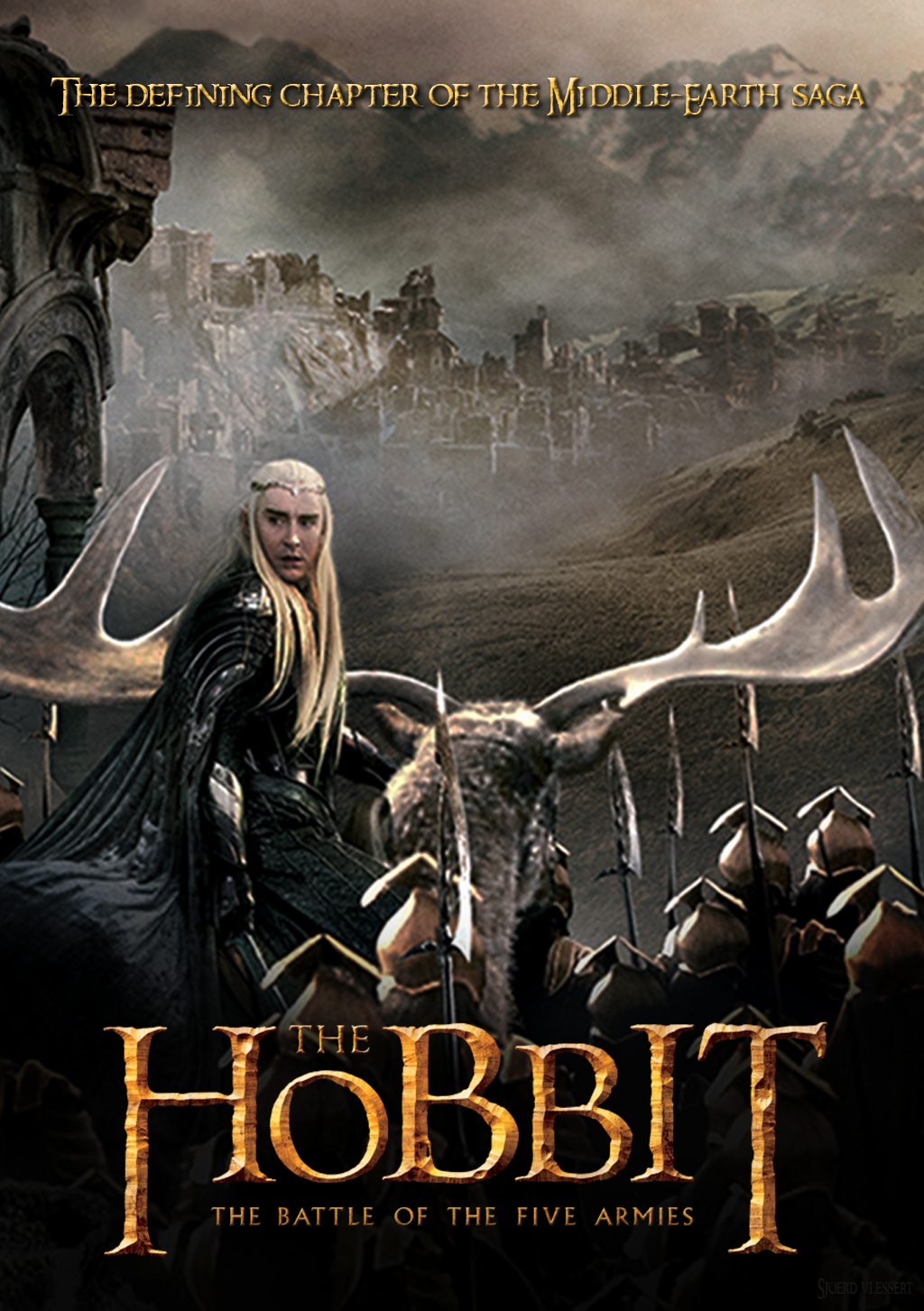 HD Quality Wallpaper | Collection: Movie, 1024x1453 The Hobbit: The Battle Of The Five Armies