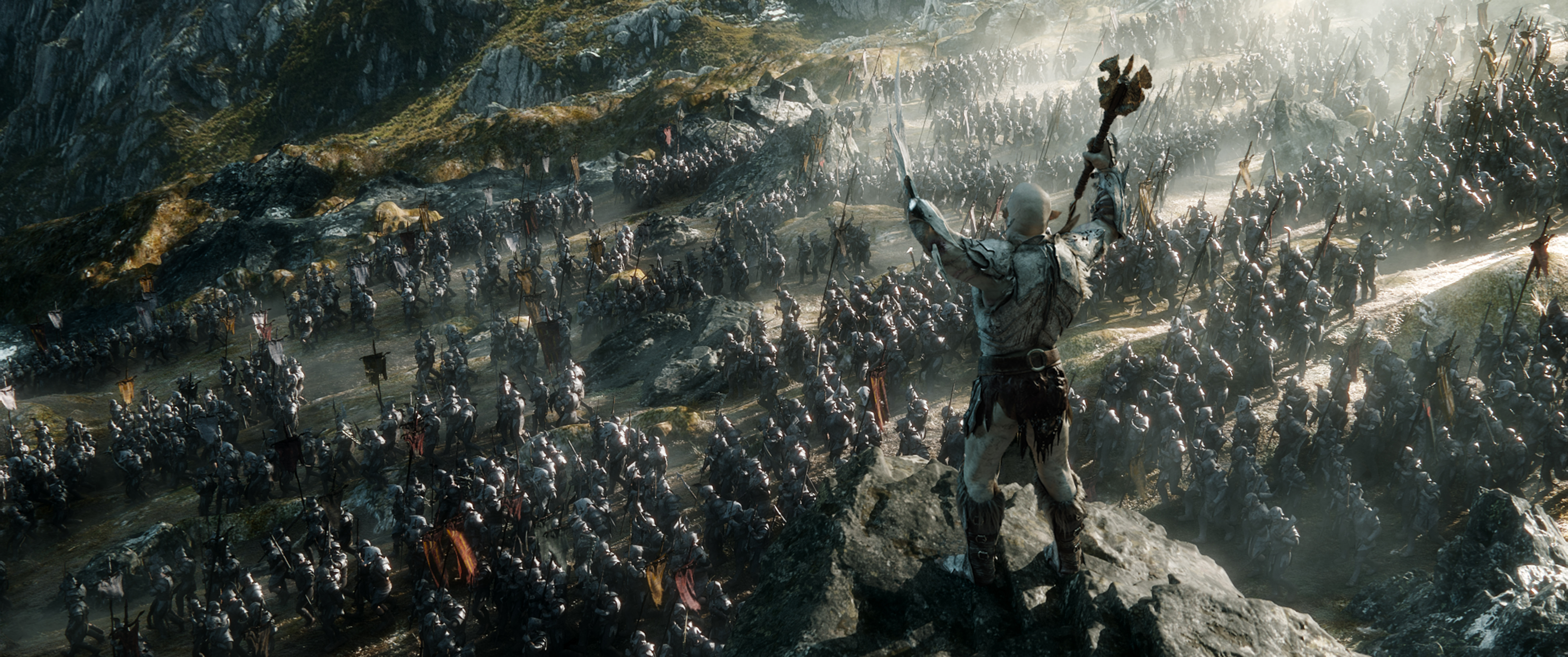 High Resolution Wallpaper | The Hobbit: The Battle Of The Five Armies 8533x3575 px