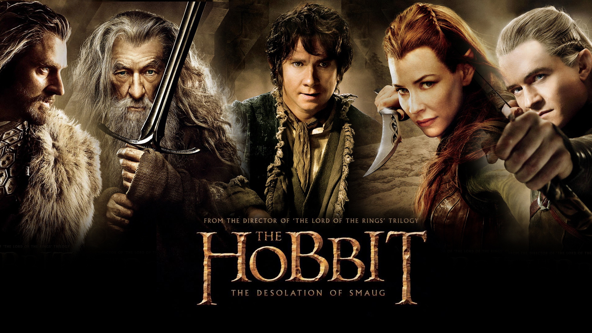 HD Quality Wallpaper | Collection: Movie, 1920x1080 The Hobbit: The Desolation Of Smaug