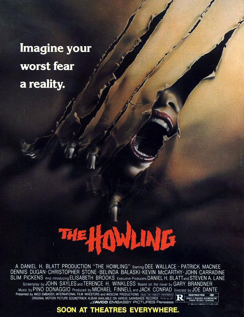 HD Quality Wallpaper | Collection: Movie, 826x1072 The Howling