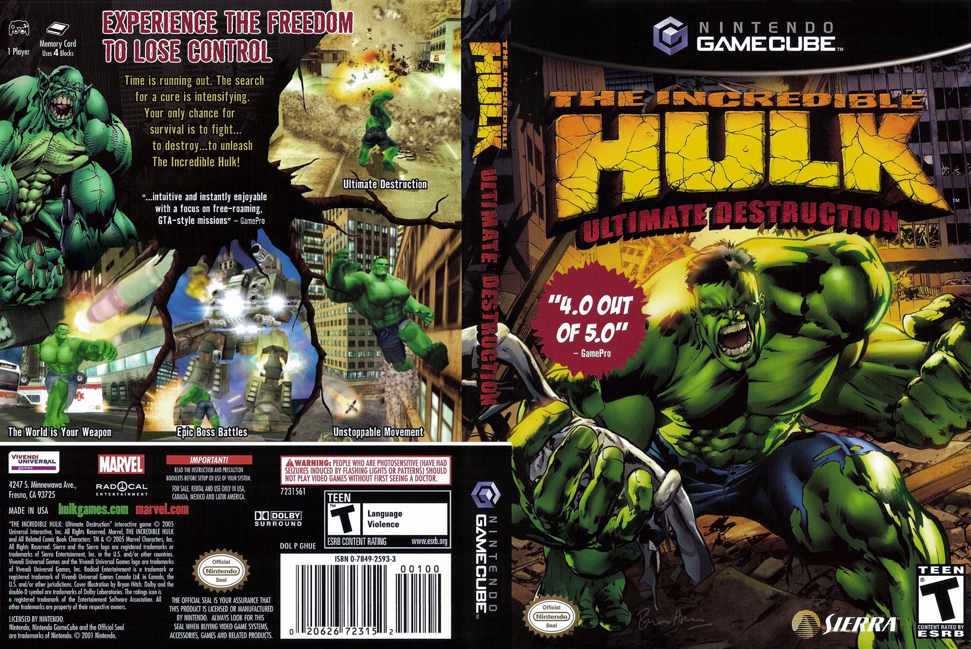 Images of The Incredible Hulk: Ultimate Destruction | 3225x2156