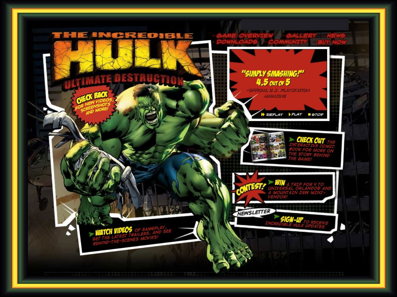 Nice wallpapers The Incredible Hulk: Ultimate Destruction 1280x960px