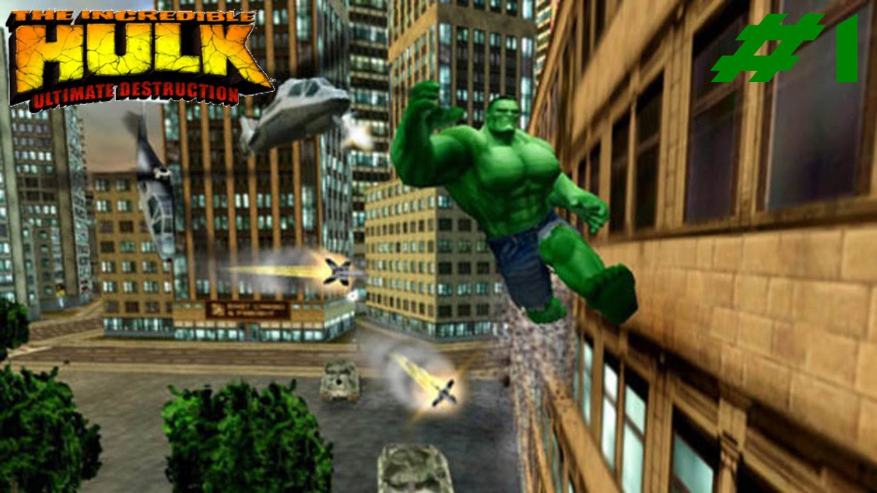 HD Quality Wallpaper | Collection: Video Game, 1280x720 The Incredible Hulk: Ultimate Destruction