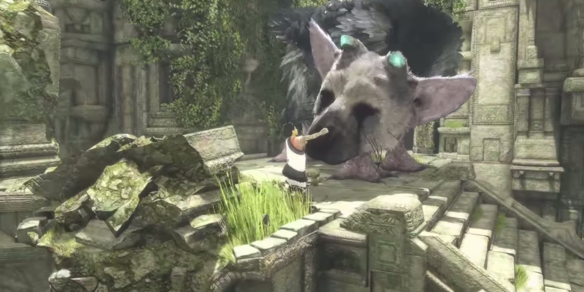 HD Quality Wallpaper | Collection: Video Game, 2000x1000 The Last Guardian