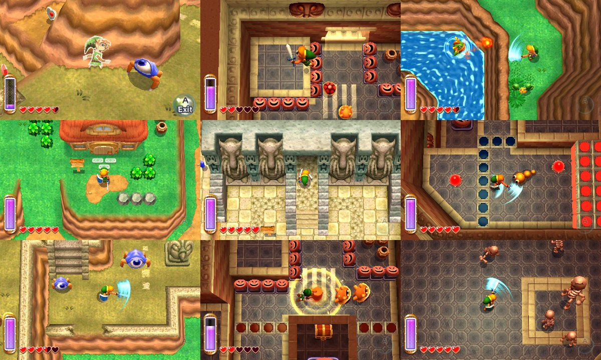 HD wallpaper: The Legend Of Zelda, The Legend of Zelda: A Link Between  Worlds