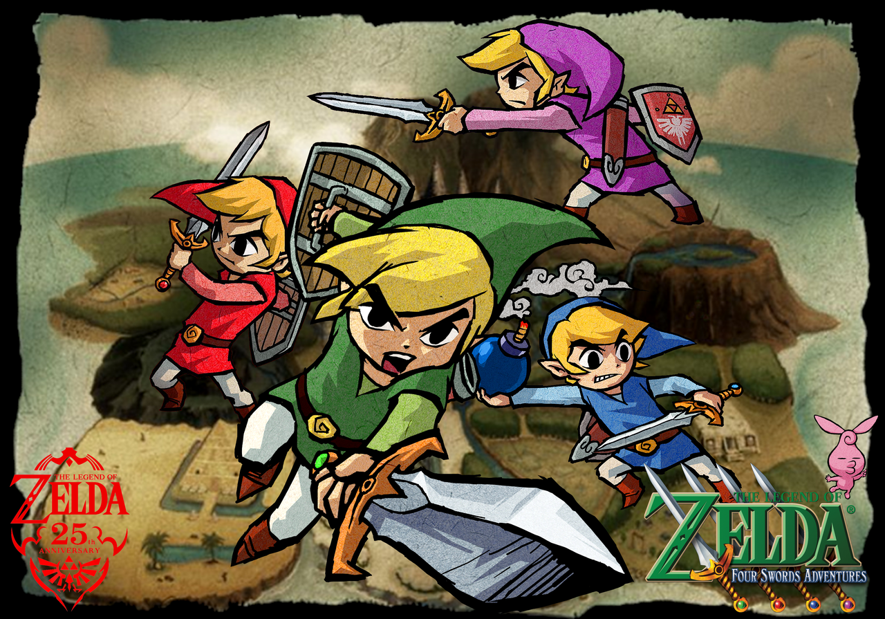 The Legend Of Zelda: Four Swords Adventures Backgrounds, Compatible - PC, Mobile, Gadgets| 1280x895 px