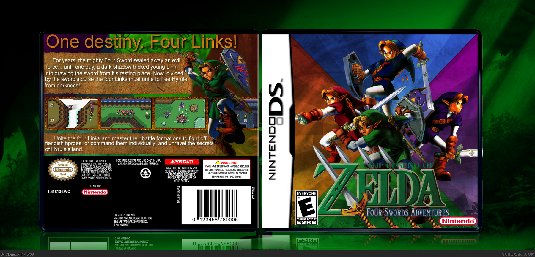 The Legend Of Zelda: Four Swords Adventures Pics, Video Game Collection
