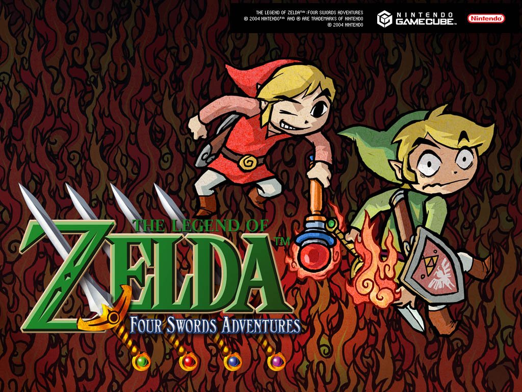The Legend Of Zelda: Four Swords Adventures Pics, Video Game Collection