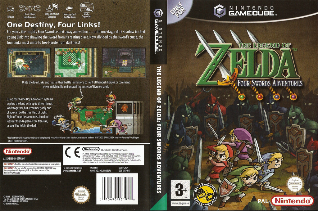 The Legend Of Zelda: Four Swords Adventures #1