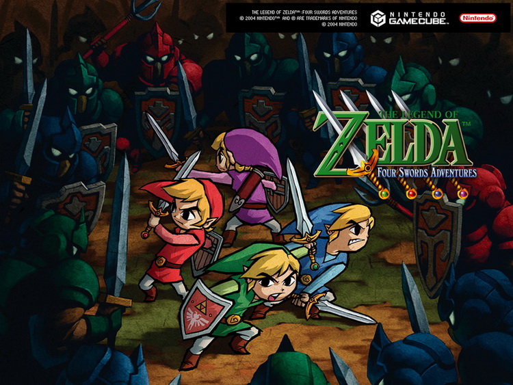 Nice wallpapers The Legend Of Zelda: Four Swords Adventures 750x563px