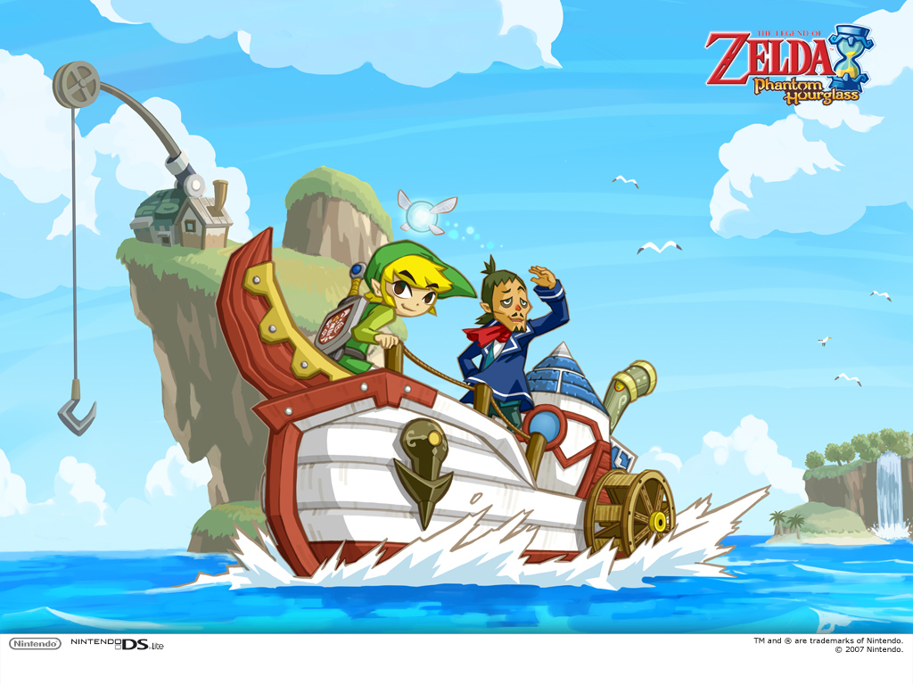 The Legend Of Zelda: Phantom Hourglass HD wallpapers, Desktop wallpaper - most viewed