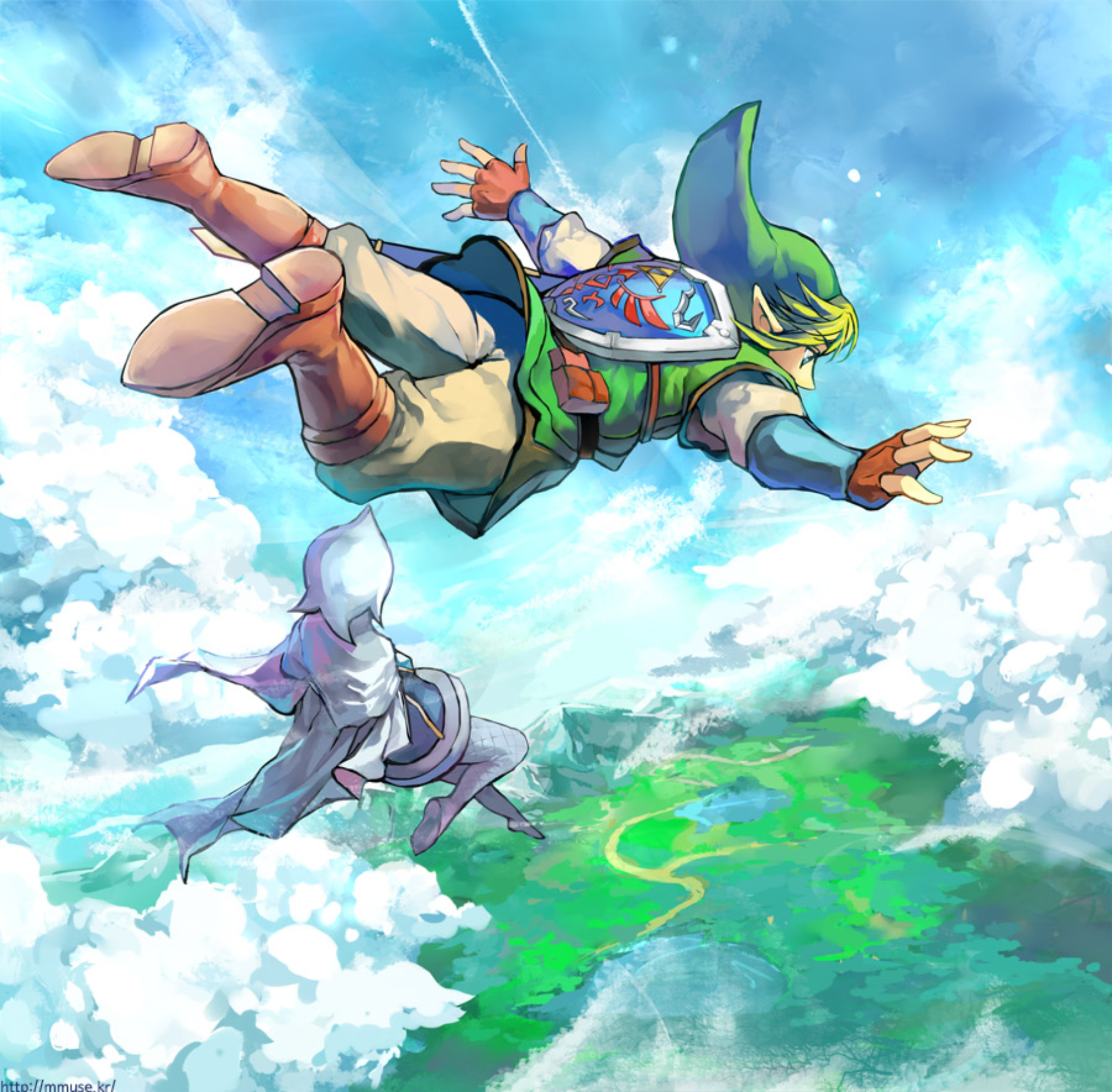 The Legend Of Zelda: Skyward Sword Backgrounds, Compatible - PC, Mobile, Gadgets| 2000x1964 px