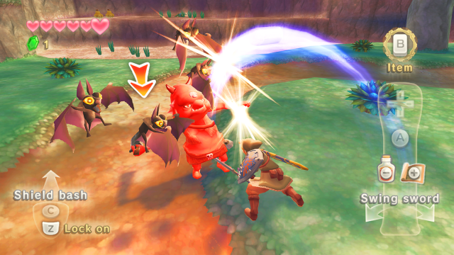 HD Quality Wallpaper | Collection: Video Game, 640x360 The Legend Of Zelda: Skyward Sword