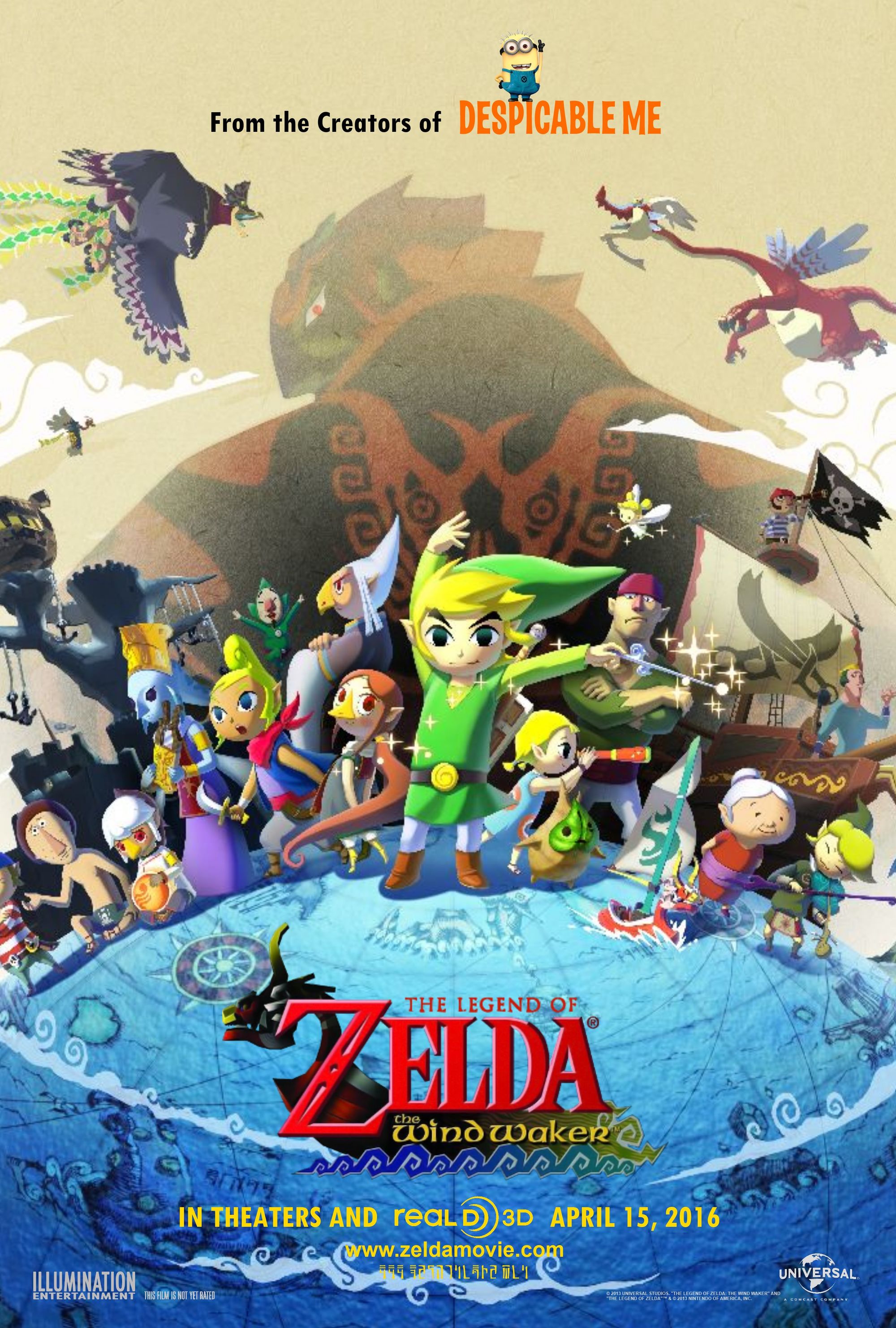 High Resolution Wallpaper | The Legend Of Zelda: The Wind Waker 2000x2962 px