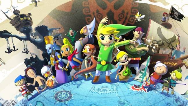 Nice Images Collection: The Legend Of Zelda: The Wind Waker Desktop Wallpapers