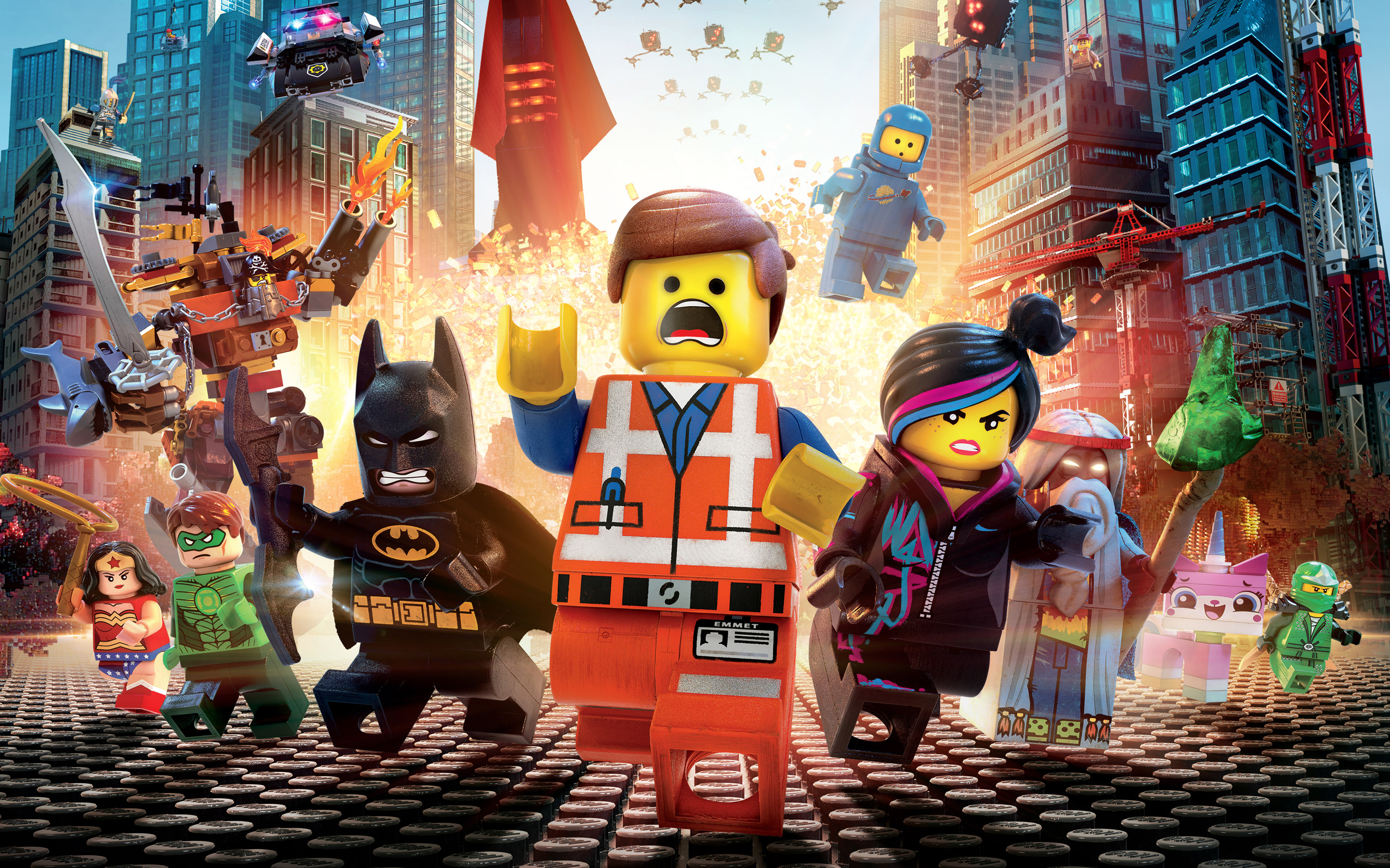 The Lego Movie Backgrounds, Compatible - PC, Mobile, Gadgets| 2880x1800 px