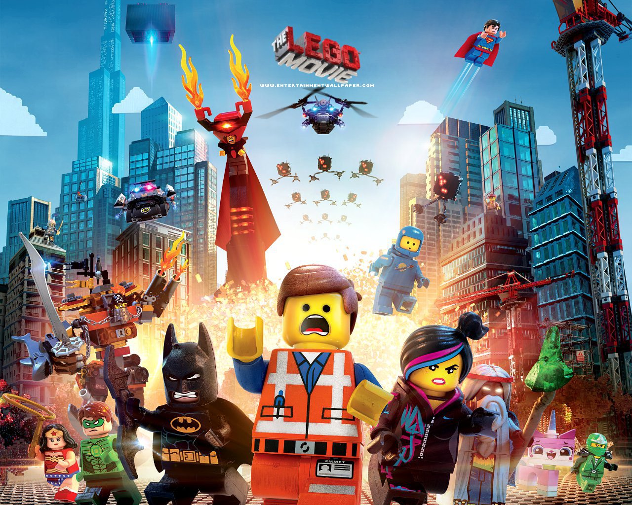 The Lego Movie Backgrounds, Compatible - PC, Mobile, Gadgets| 1280x1024 px