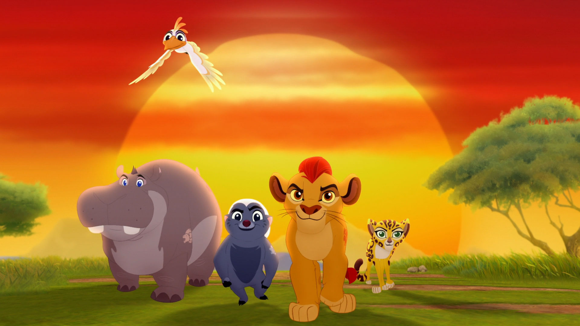 HD Quality Wallpaper | Collection: TV Show, 1920x1080 The Lion Guard