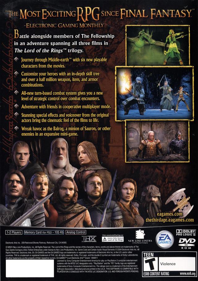 The Lord Of The Rings: The Third Age #1