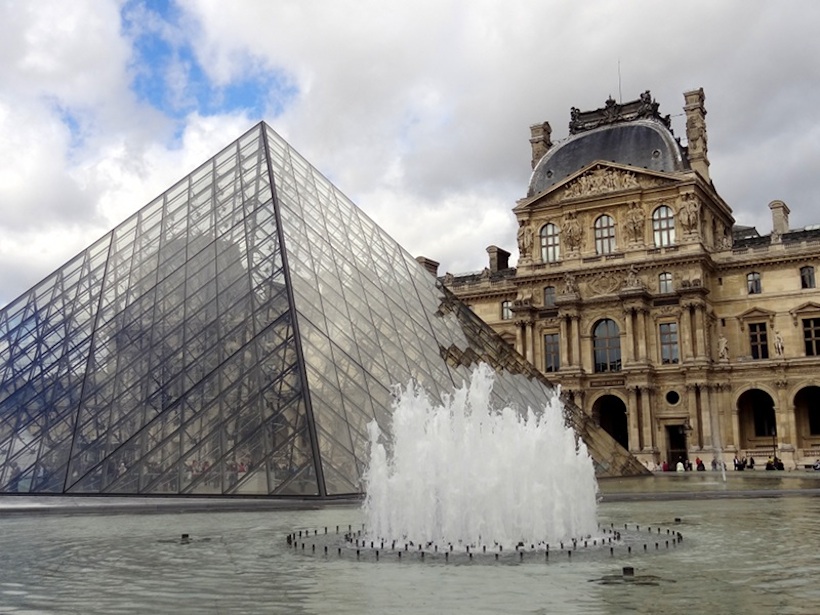 HD Quality Wallpaper | Collection: Man Made, 820x615 The Louvre