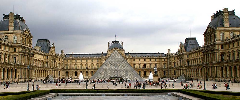 High Resolution Wallpaper | The Louvre 960x400 px