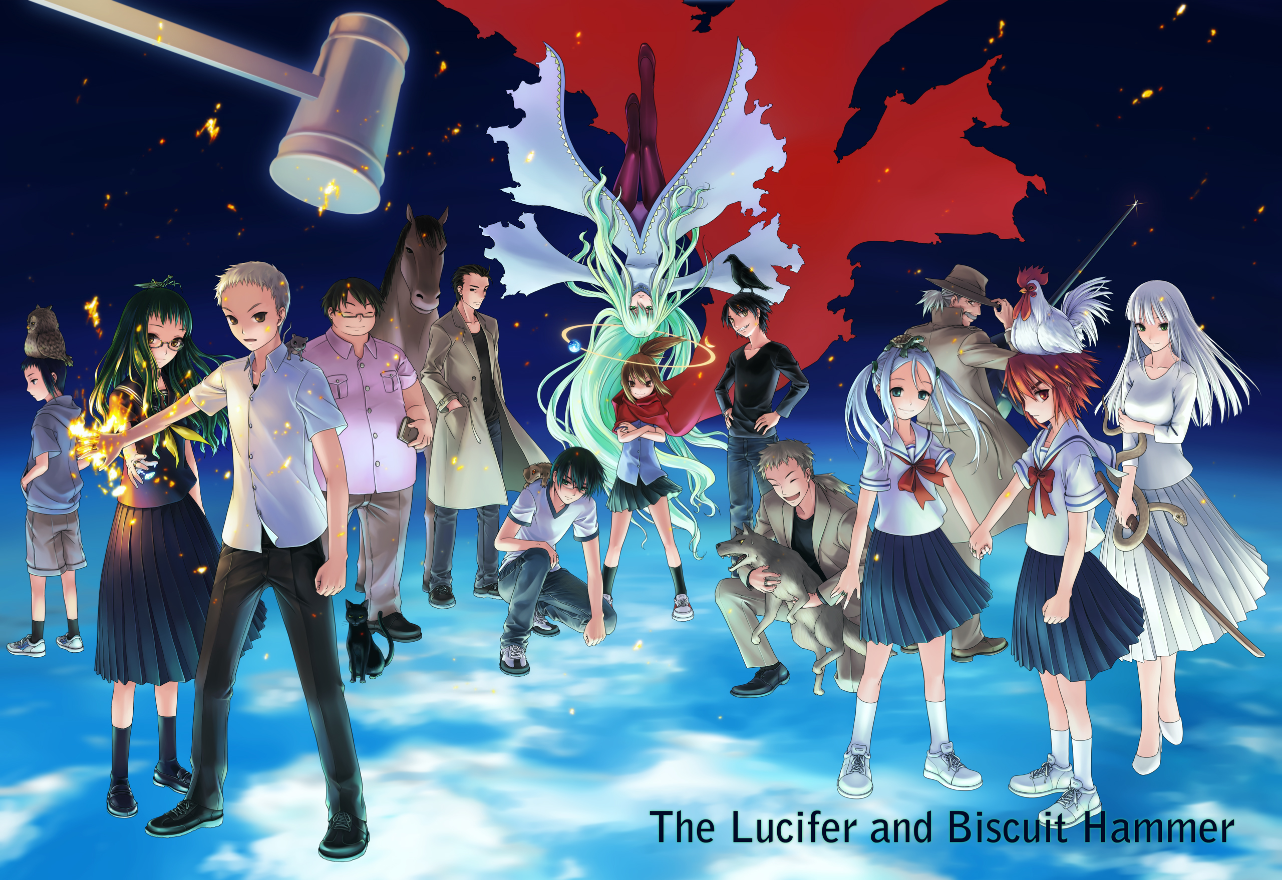 HD Quality Wallpaper | Collection: Anime, 2560x1758 The Lucifer And Biscuit Hammer