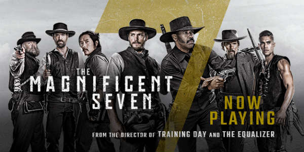 HD Quality Wallpaper | Collection: Movie, 600x300 The Magnificent Seven (2016)
