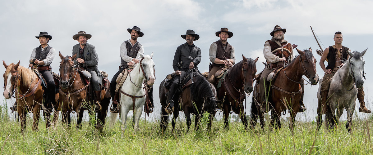 HD Quality Wallpaper | Collection: Movie, 1200x500 The Magnificent Seven