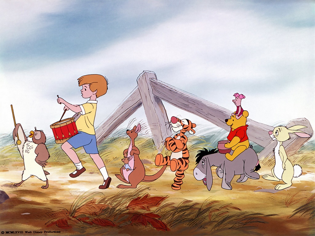 High Resolution Wallpaper | The Many Adventures Of Winnie The Pooh 1024x768 px