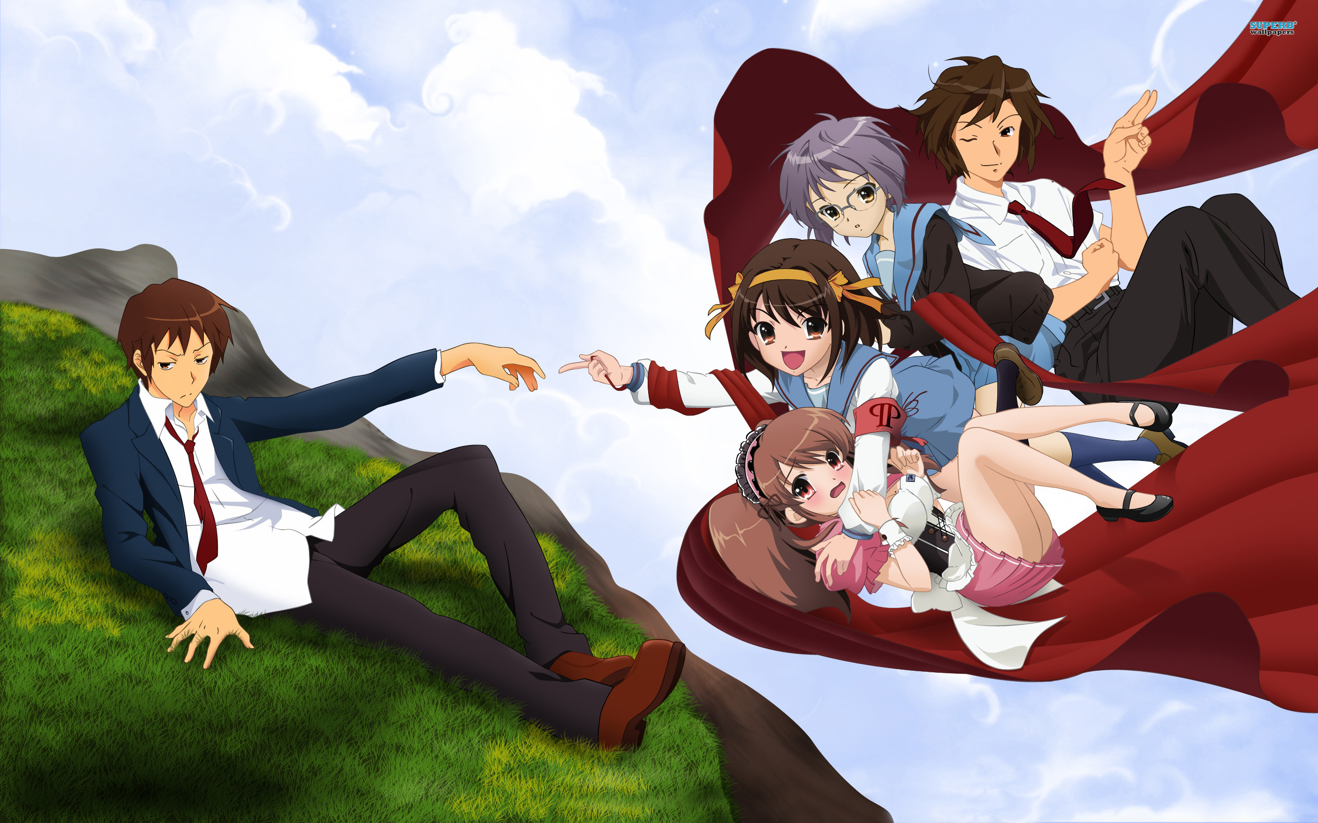 The Melancholy Of Haruhi Suzumiya High Quality Background on Wallpapers Vista