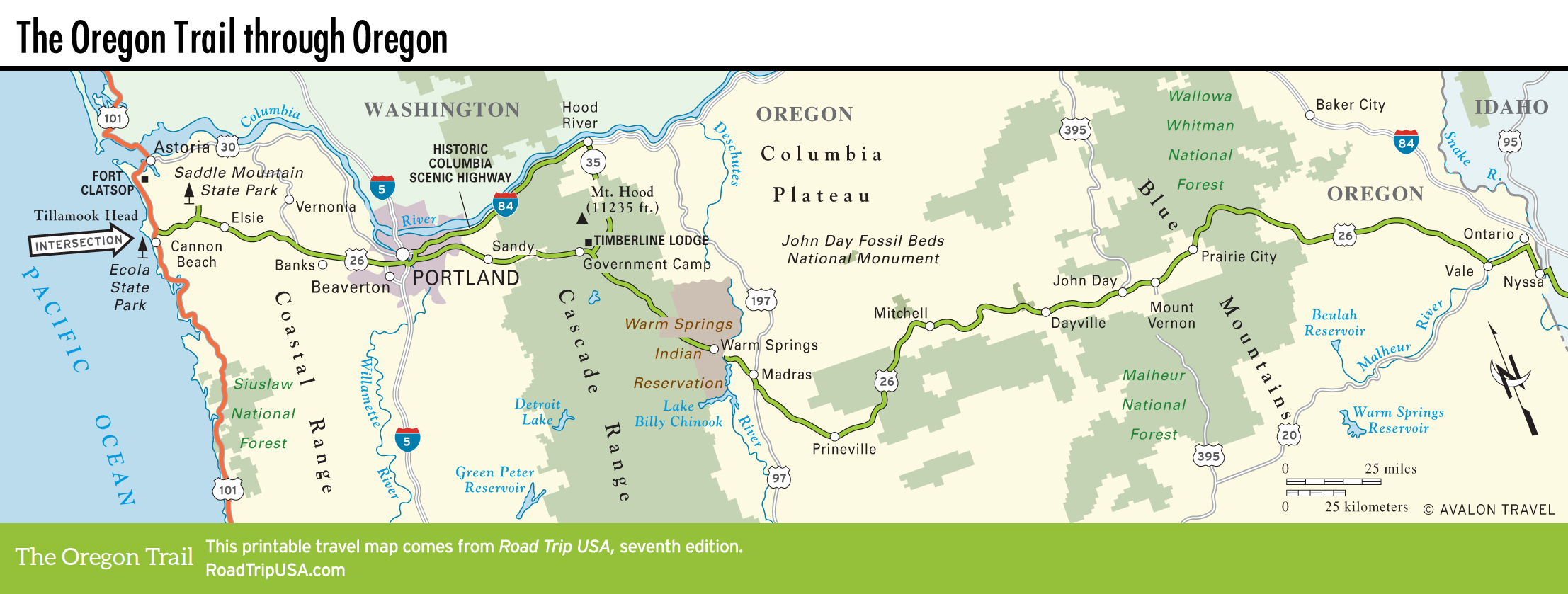 oregon trail 2 map