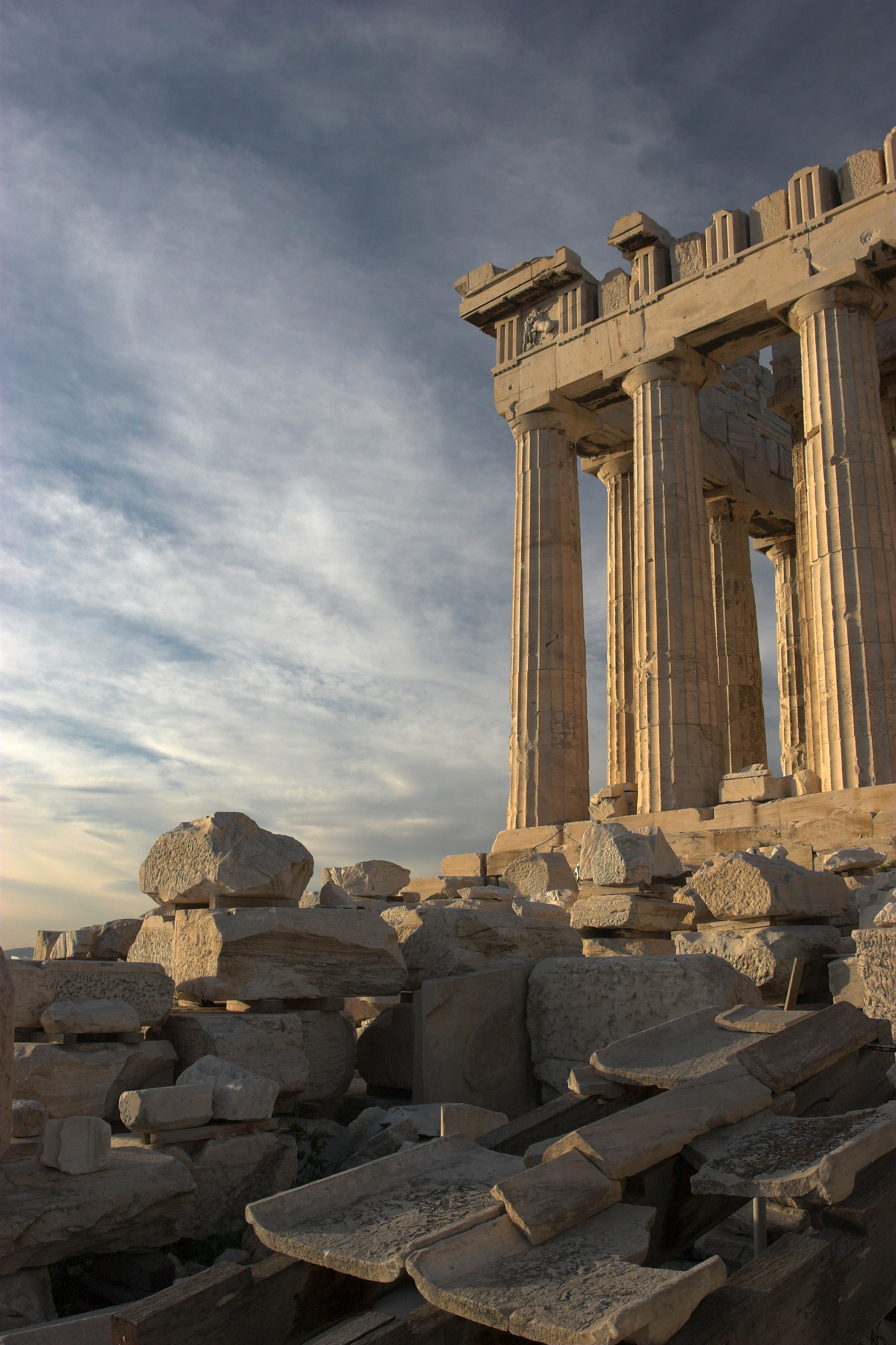 HD Quality Wallpaper | Collection: Man Made, 2345x3519 The Parthenon