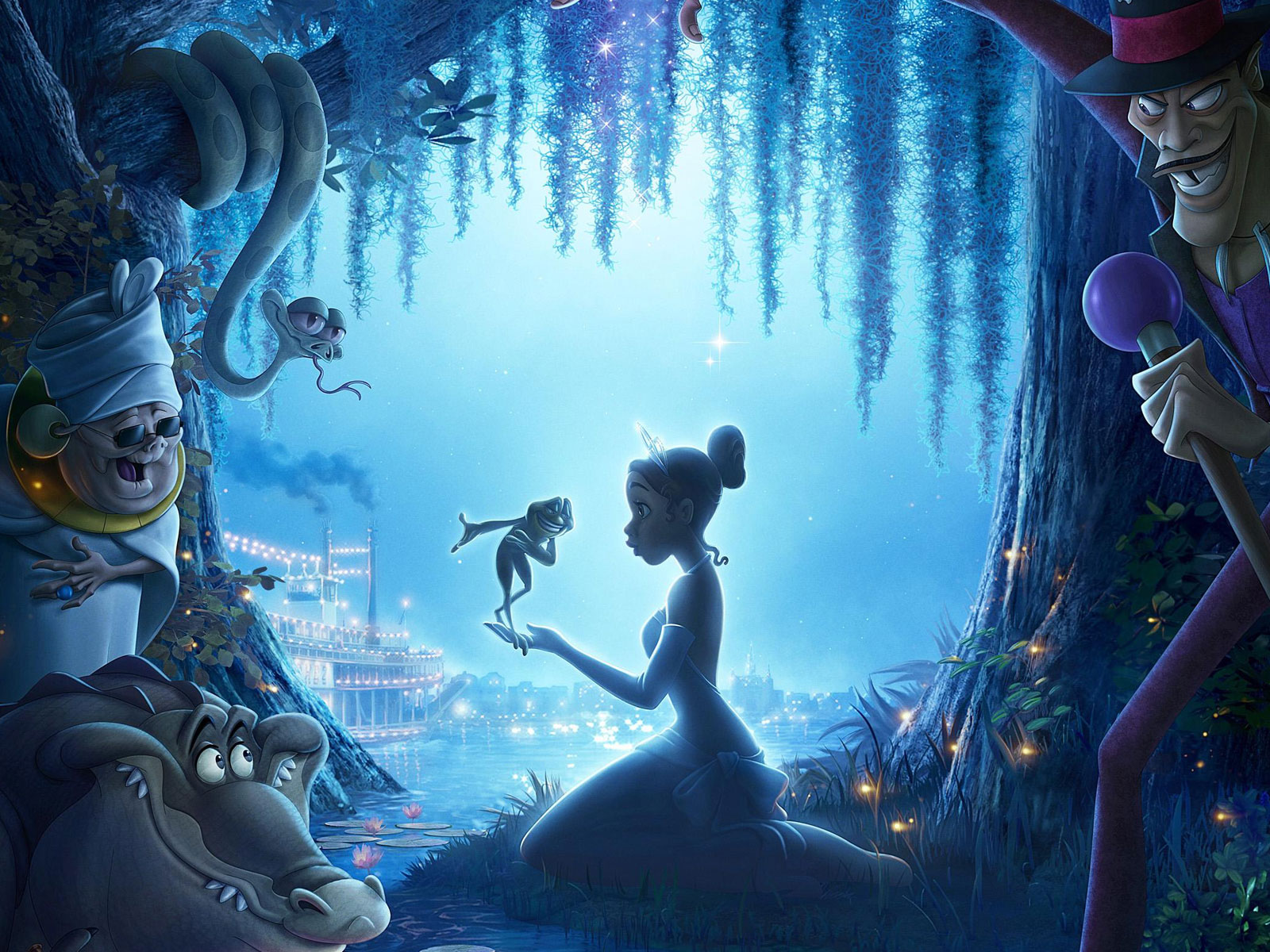 HD Quality Wallpaper | Collection: Movie, 1600x1200 The Princess And The Frog