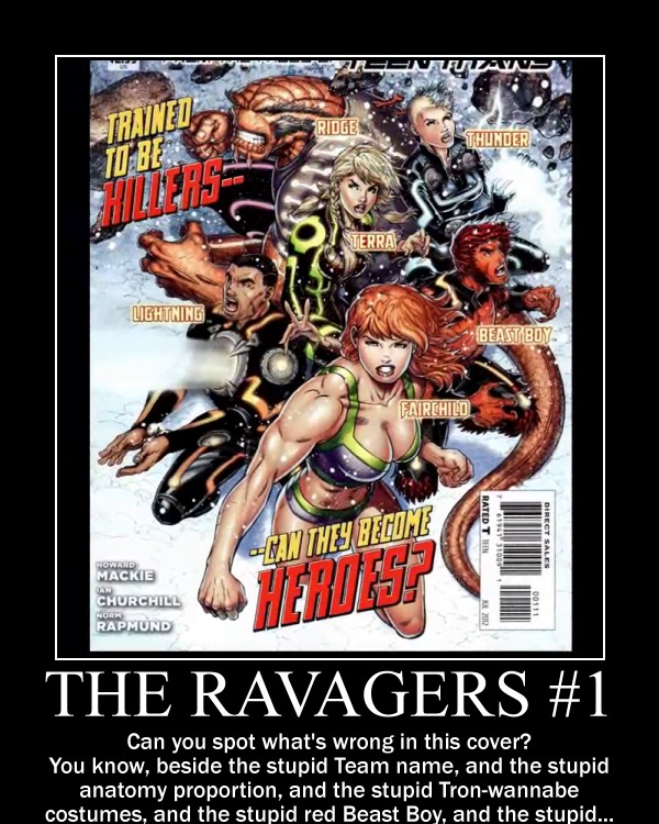 The Ravagers Pics, Comics Collection