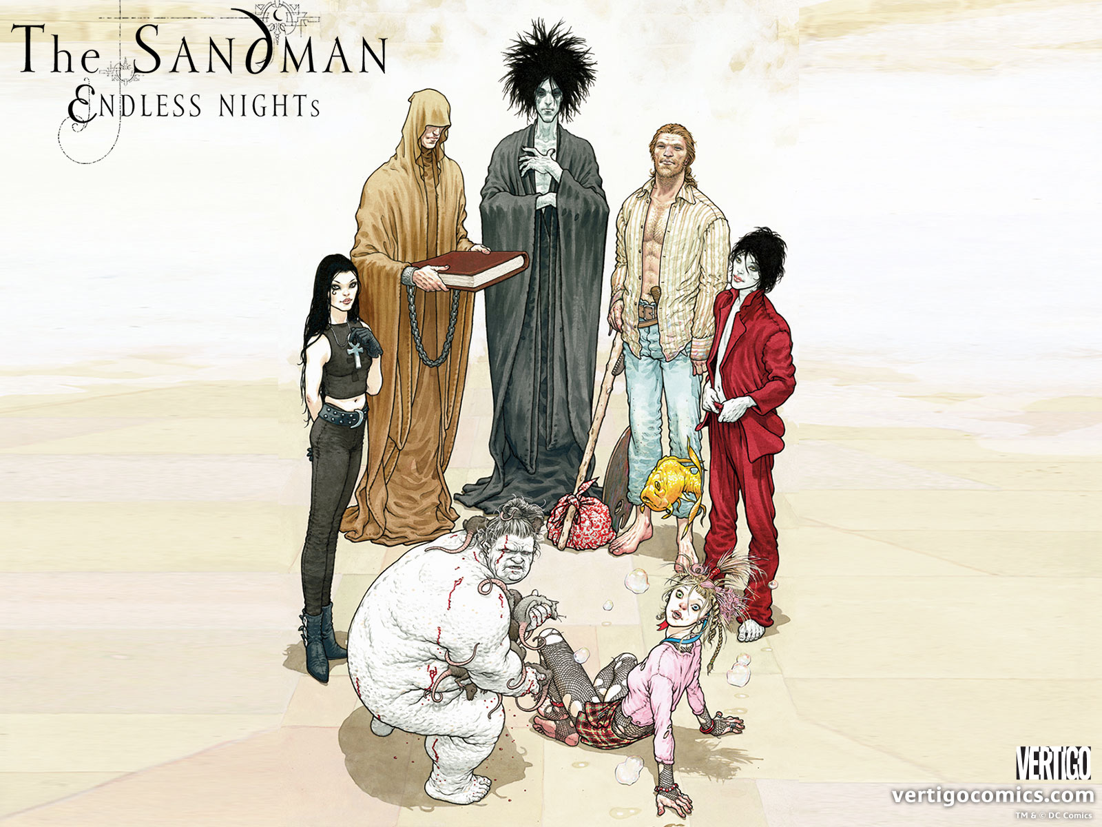 The Sandman Backgrounds, Compatible - PC, Mobile, Gadgets| 1600x1200 px