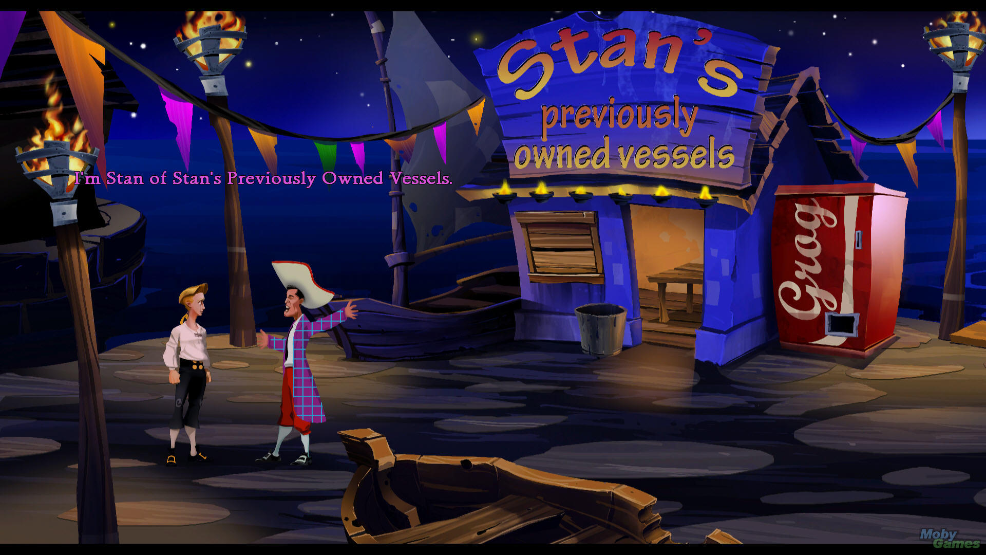 Nice Images Collection: The Secret Of Monkey Island Desktop Wallpapers