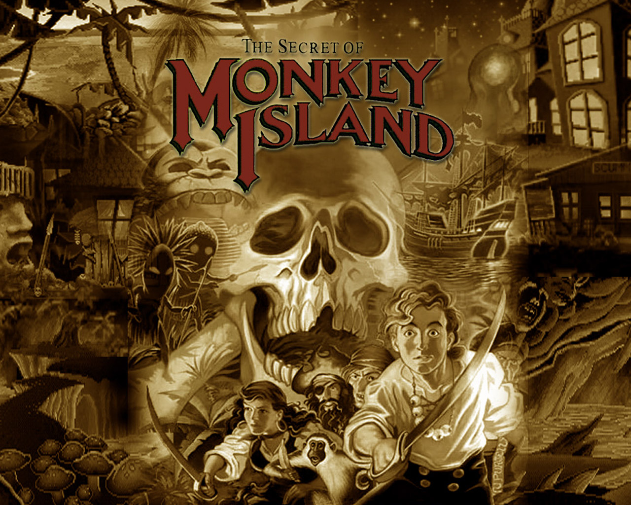 The Secret Of Monkey Island High Quality Background on Wallpapers Vista
