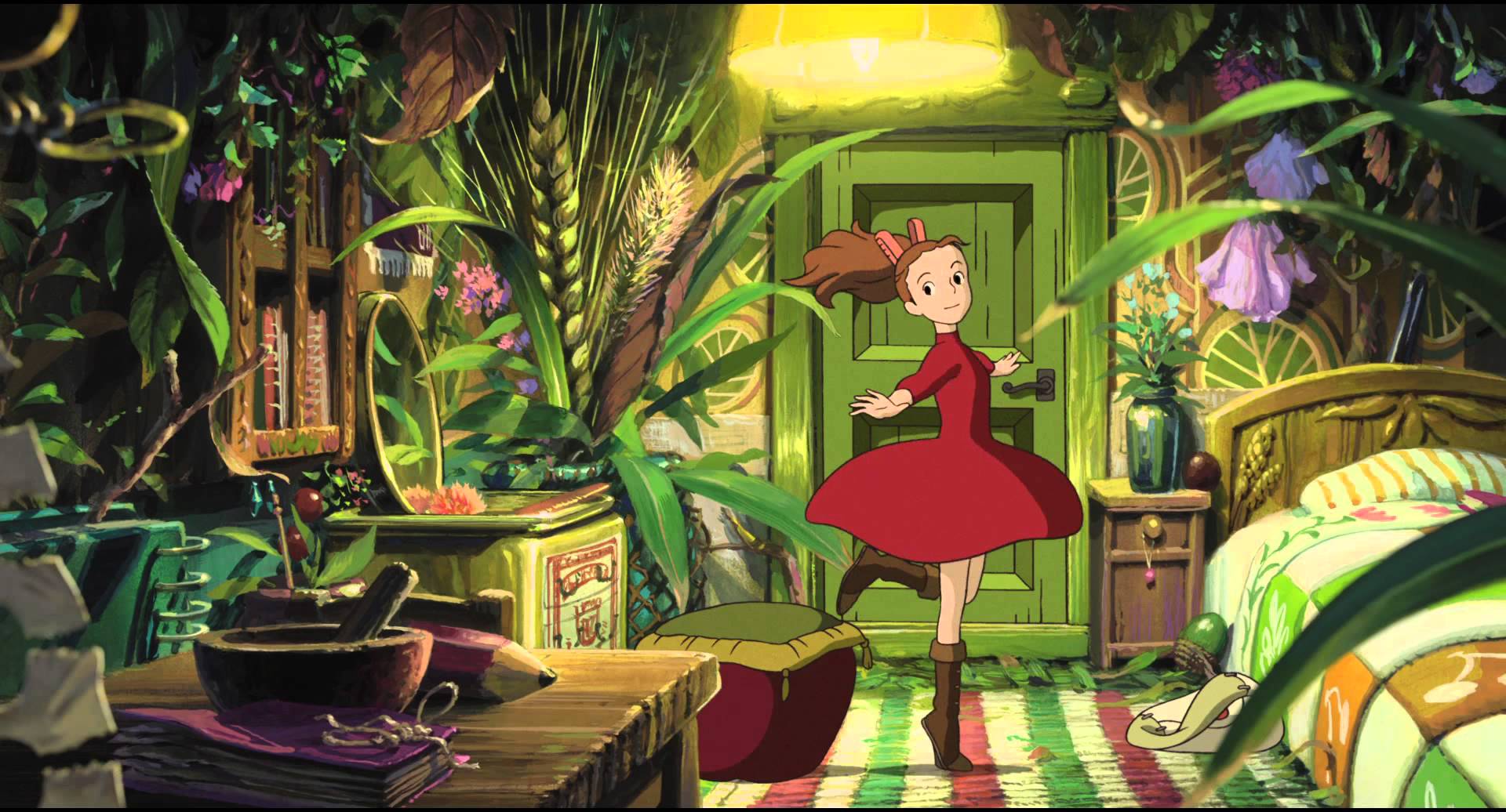Nice Images Collection: The Secret World Of Arrietty Desktop Wallpapers