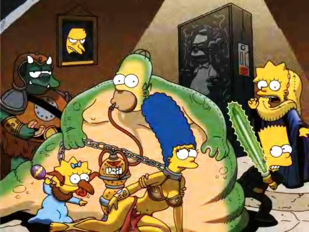 Amazing The Simpsons - Star Wars Parody Pictures & Backgrounds