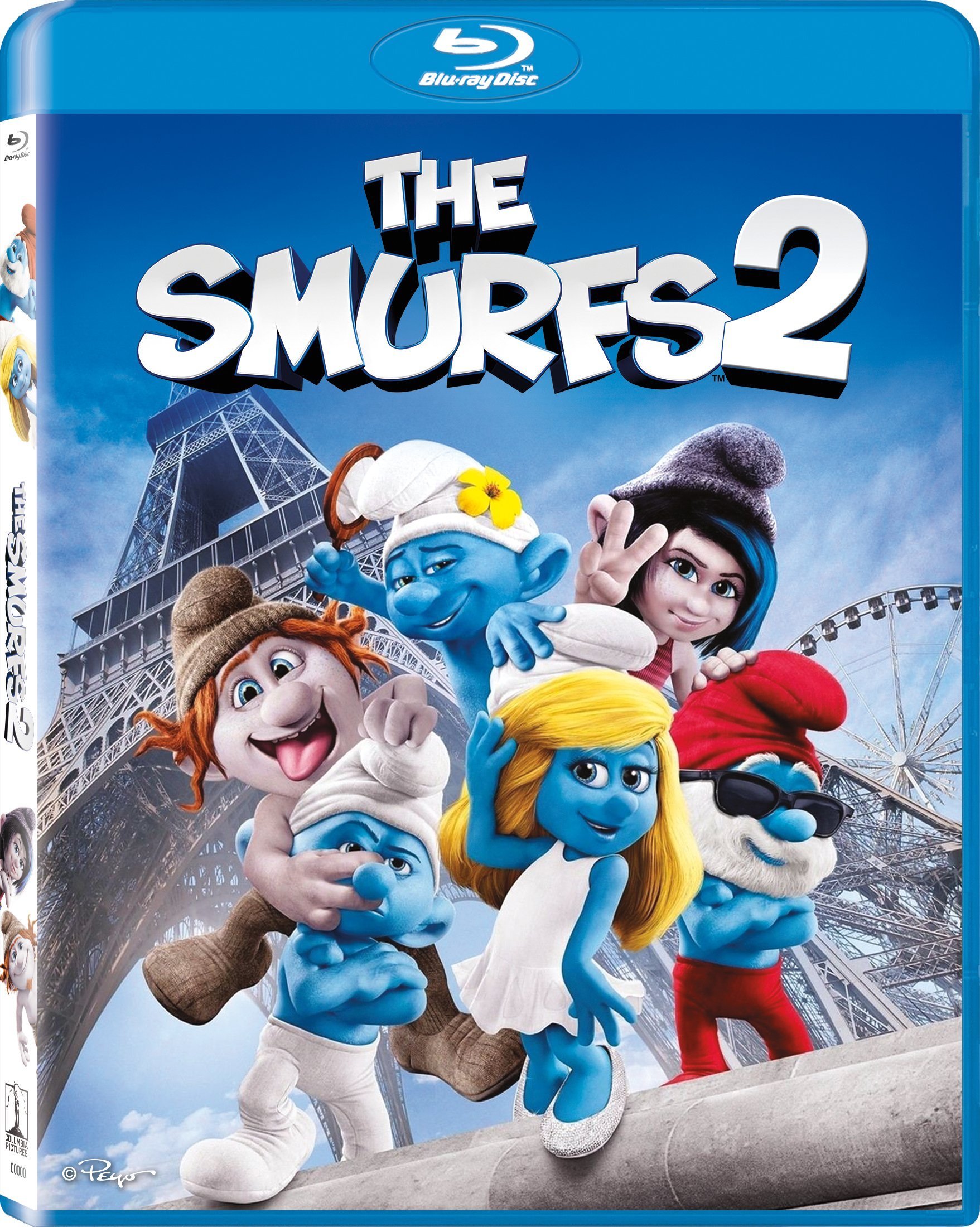 Nice wallpapers The Smurfs 2 1757x2200px