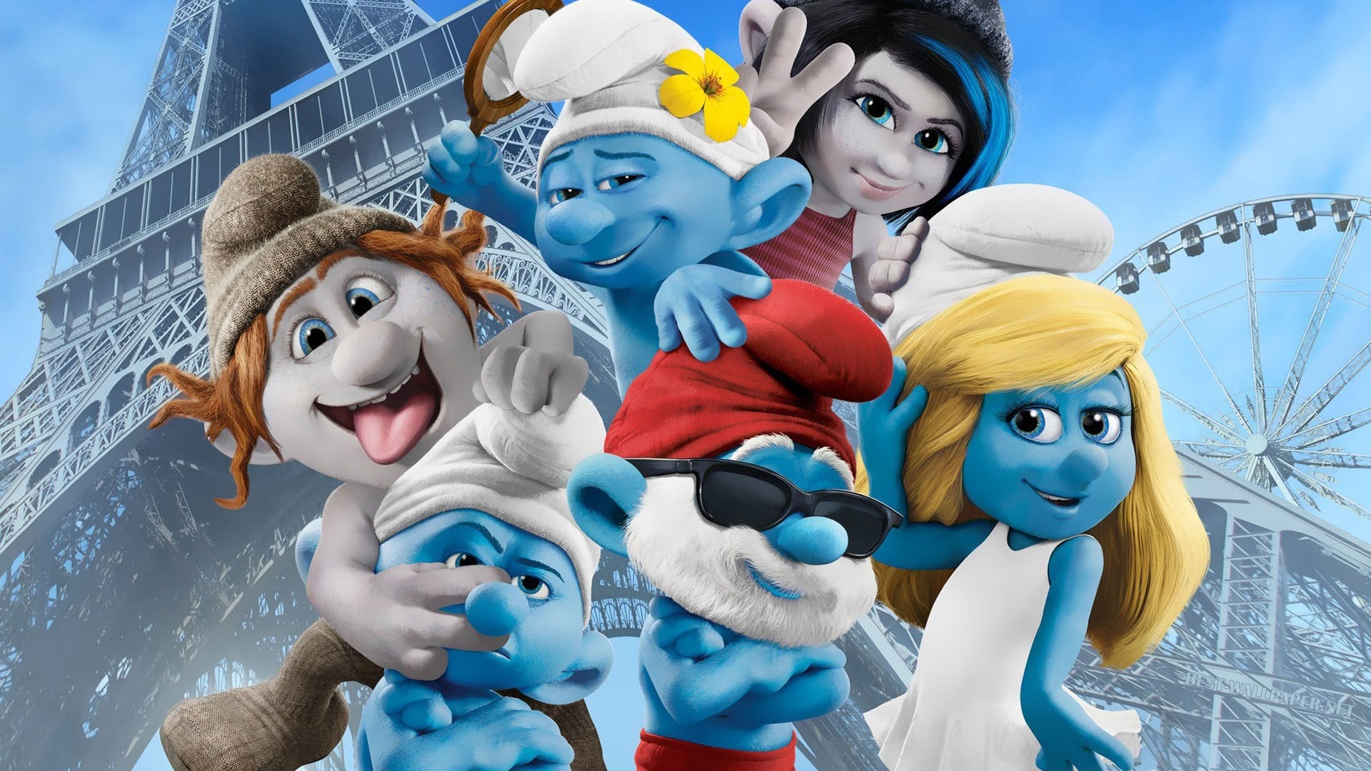 HD Quality Wallpaper | Collection: Movie, 1920x1080 The Smurfs 2