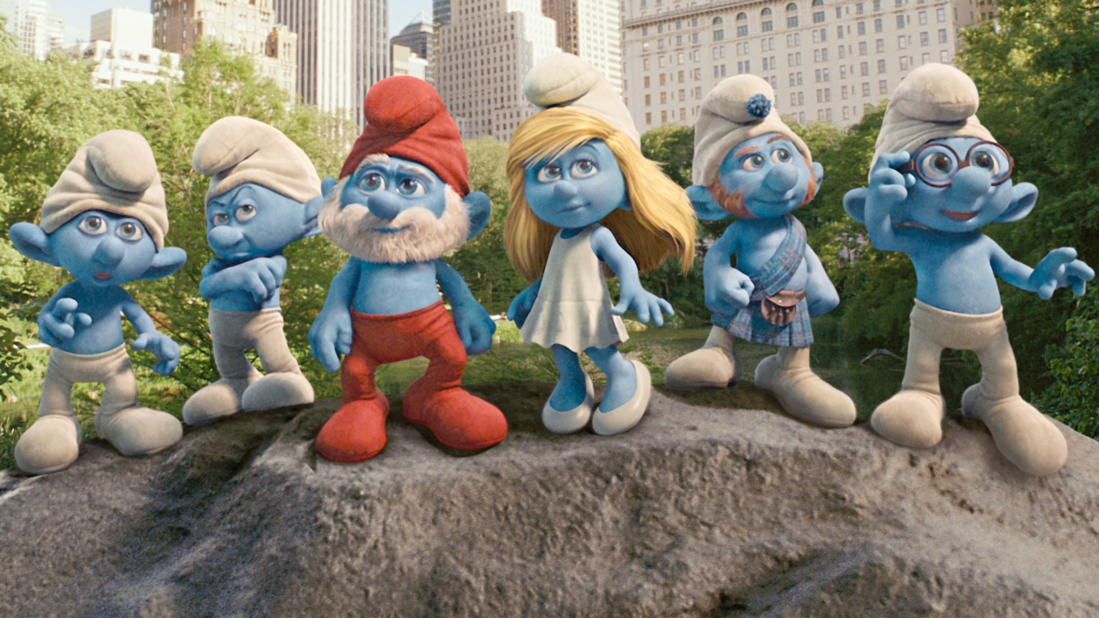 Nice wallpapers The Smurfs 2247x1264px
