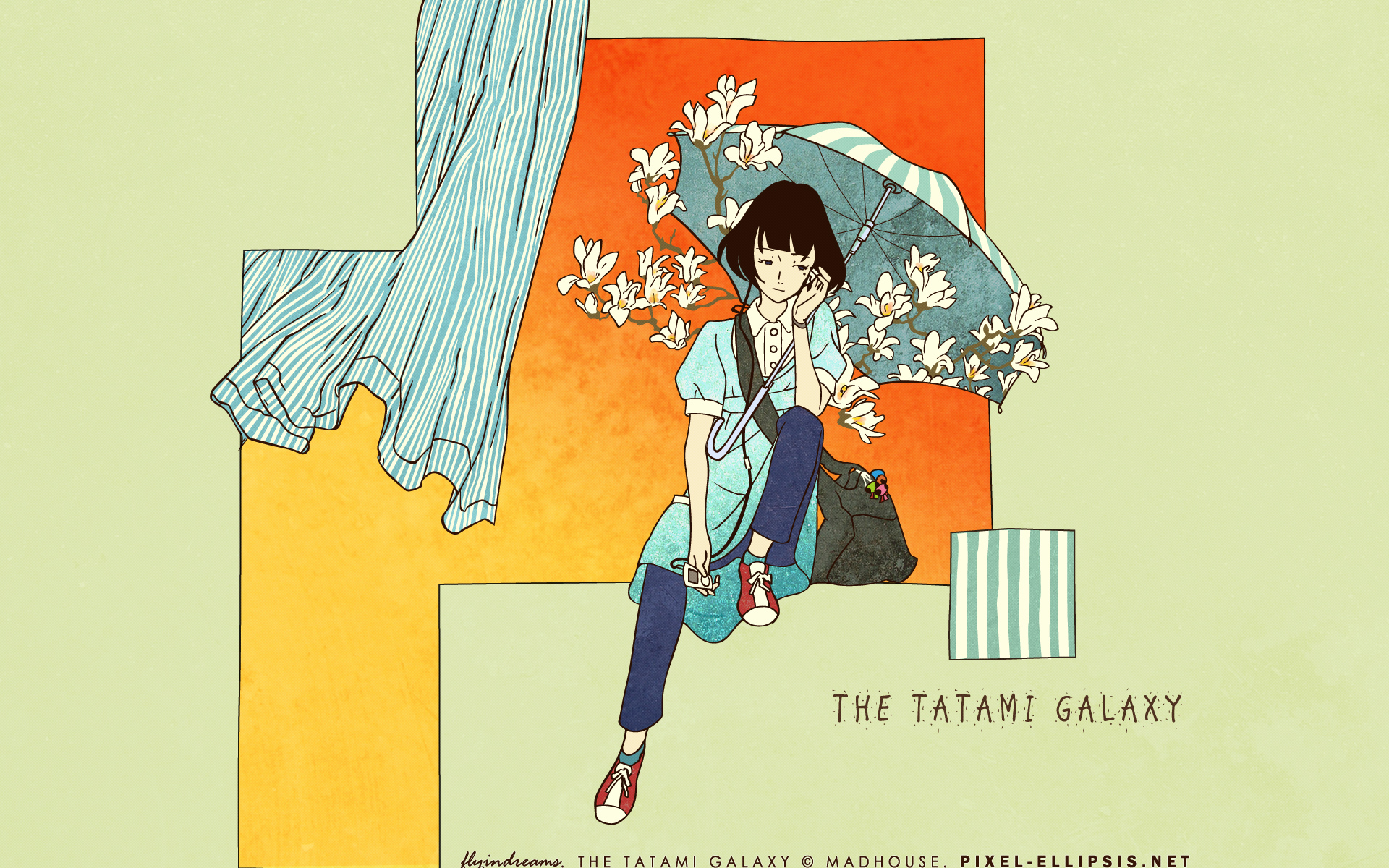 HD Quality Wallpaper | Collection: Anime, 1920x1200 The Tatami Galaxy