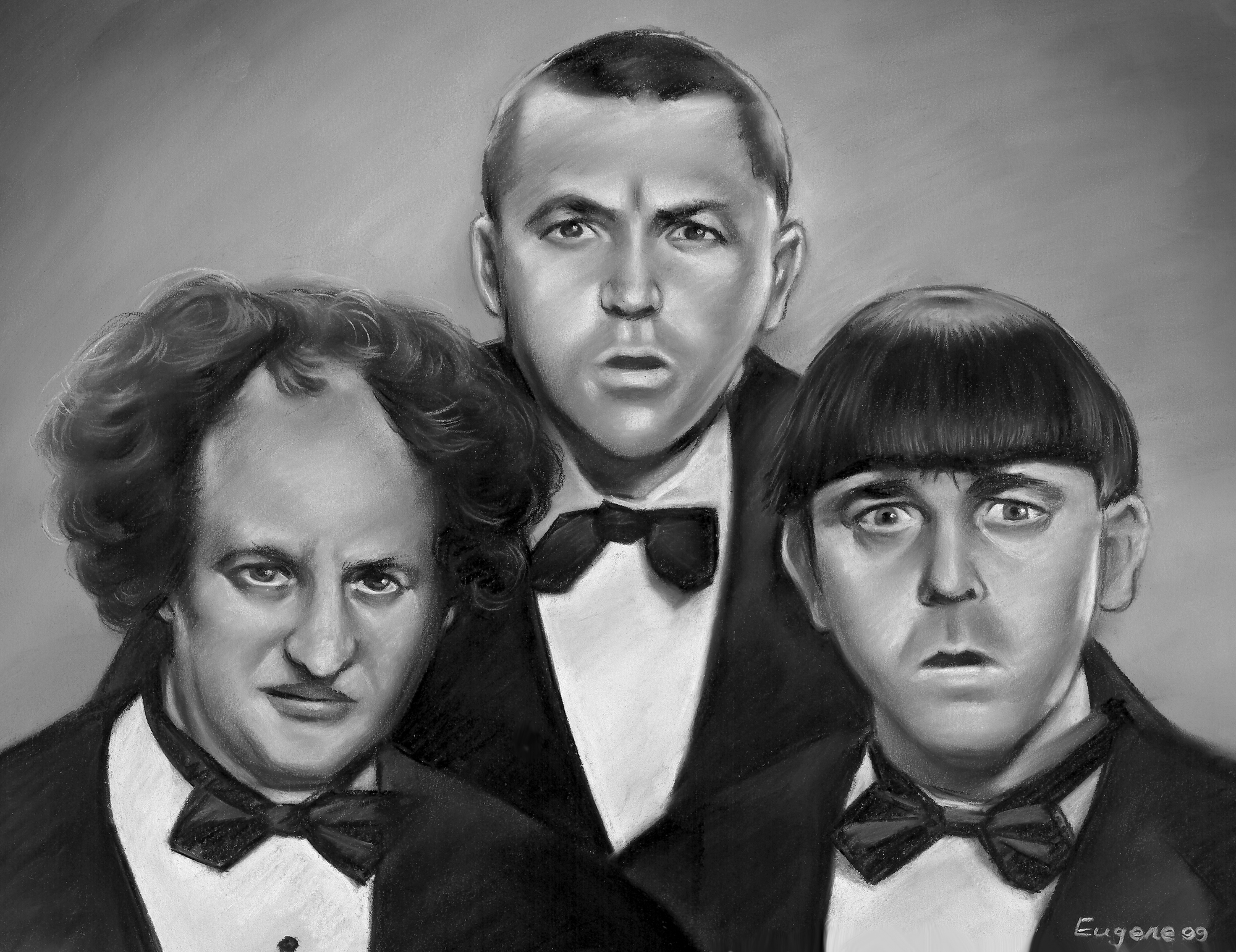 High Resolution Wallpaper | The Three Stooges 2000x1541 px