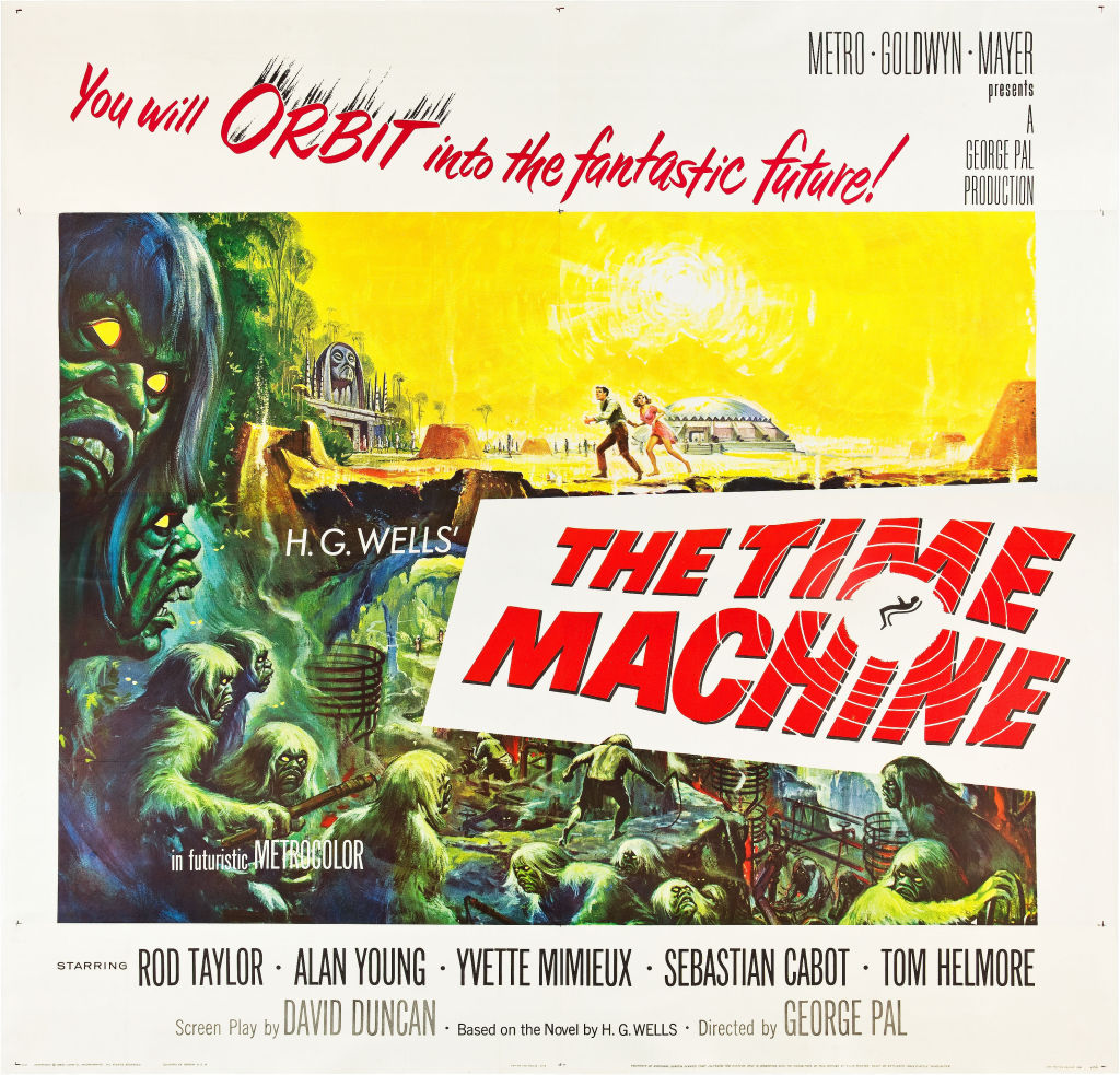 HD Quality Wallpaper | Collection: Movie, 1024x983 The Time Machine (1960)