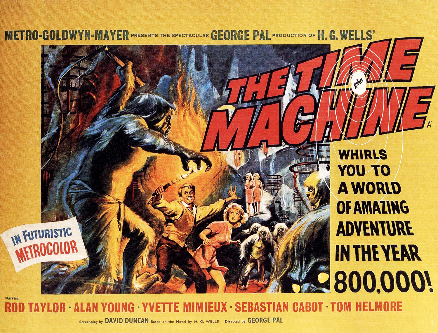 The Time Machine (1960) Backgrounds on Wallpapers Vista